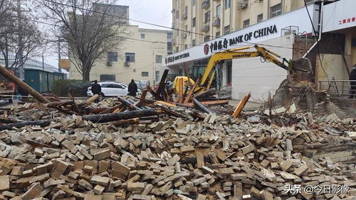 城市更新行动进行时 运城依法拆除影响城市形象建筑物